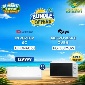 Dawlance 1.5 Ton Wall Mounted Inverter Air Conditioner Aeromax With Free Microwave Oven
