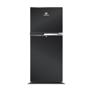 Dawlance 8 CFT Top Mount Refrigerator 9160LF Chrome - Black