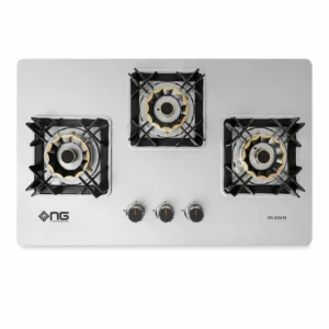 Nasgas 3 Burner Stainless Steel Kitchen Hob DG-2034