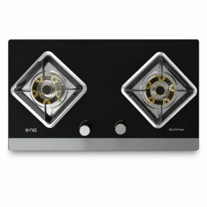 Nasgas 2 Burner Glass Kitchen Hob DG-31 G DUAL