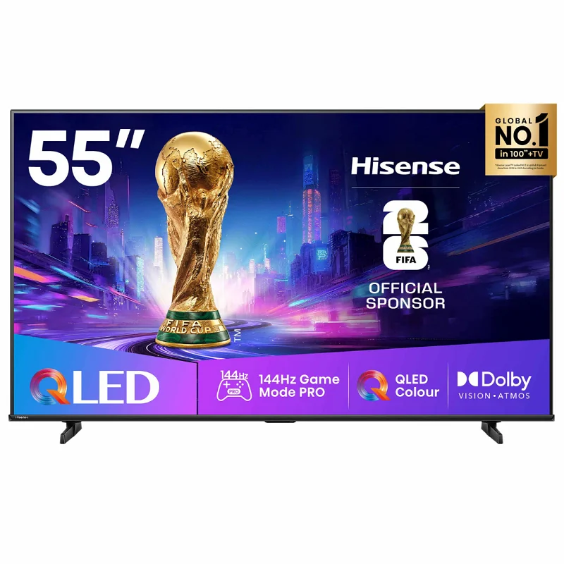 Hisense 55 Inches 4K UHD Smart LED TV 55Q6Q