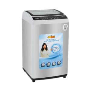 Super Asia 9 Kg Top Load Automatic Washing Machine SA-809 (Stainless Steel)